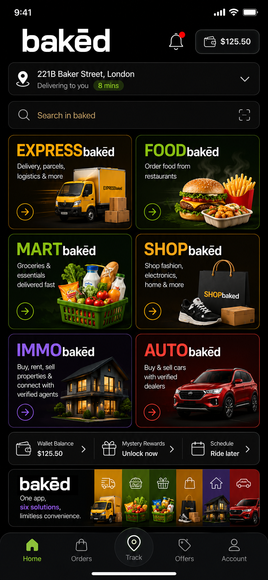 App screen